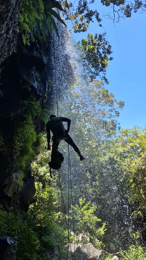 Abseiling/Canyoning - Meeting at Henrietta Cemetery, then straight into rope work
