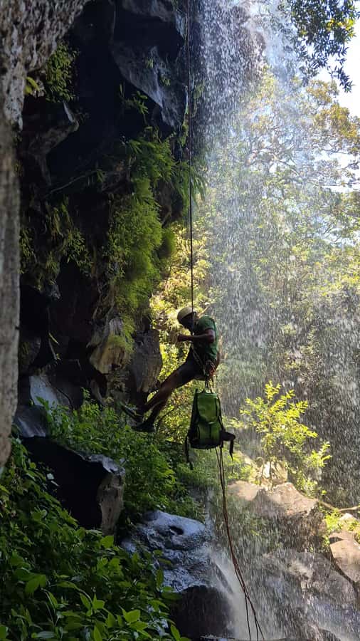 Abseiling/Canyoning - The waterfalls and the forest walk that make it feel complete