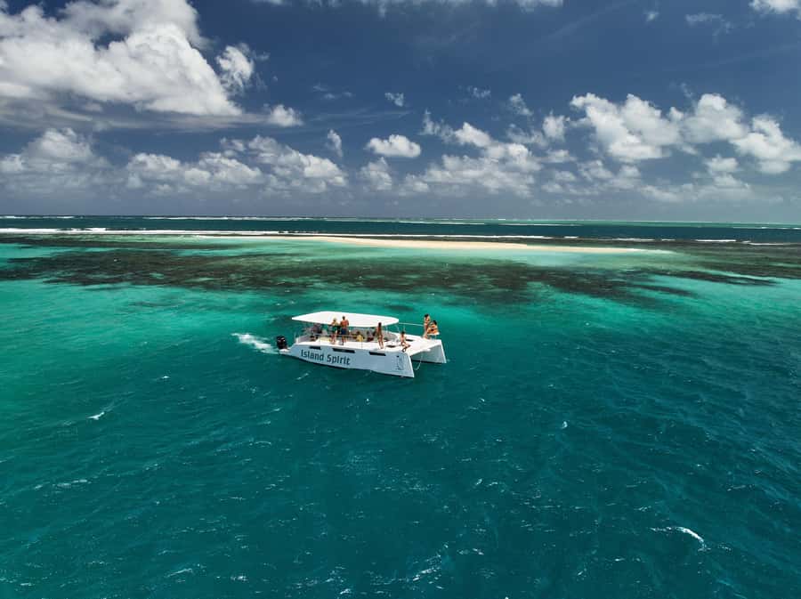 Catamaran Mauritius: South East 5 Islands Catamaran Cruises - Grand River South East Waterfall: A Quick Photo Stop
