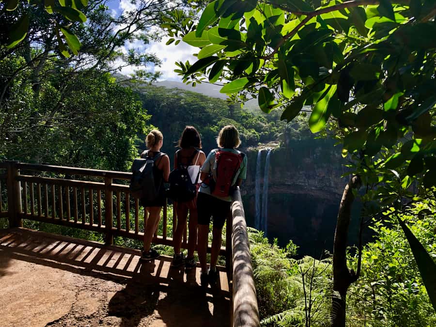 From Chamarel: Waterfall Eco-Hike Adventure - Gorge descent with four river crossings: where the difficulty really lives