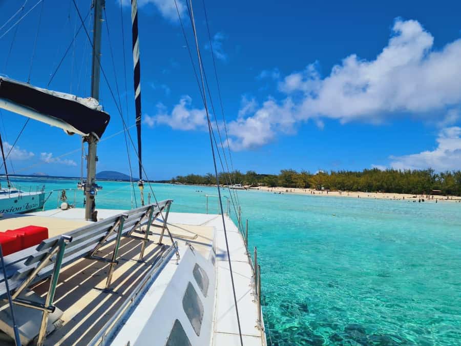 GBaie: 3 North Islands Cruise, Lunch & CoindeMire Snorkeling - Ile Plate: lagoon swimming and beach time with quick logistics