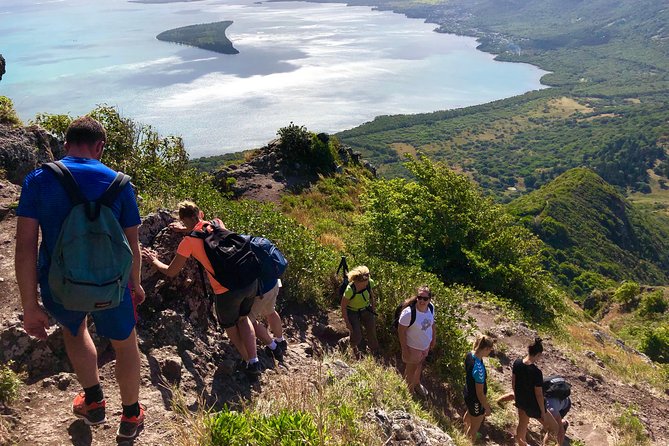 Hiking and Climbing UNESCO Le Morne Brabant - Sunrise Views Over North Western and South Eastern Lagoons