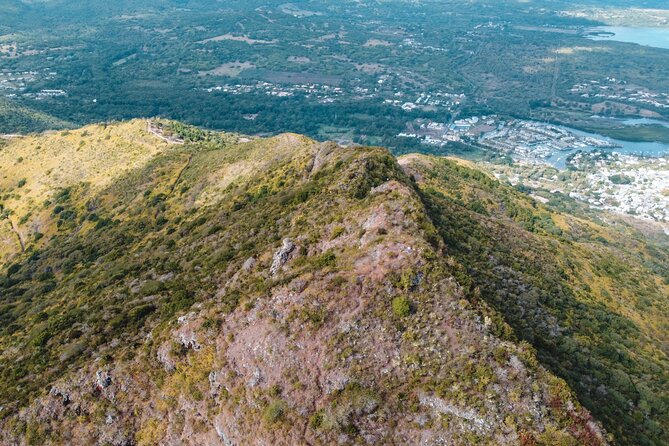 Hiking La Tourelle Mountain in Mauritius - Summit payoff: western Mauritius views you can actually plan around