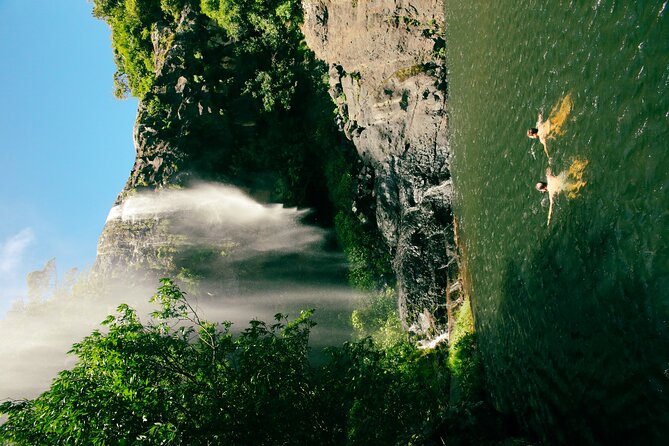 Hiking Sept Cascades (Tamarind Falls) - Half Day - Swim, plunge pool, and that natural water massage moment