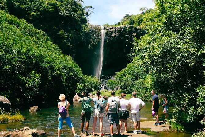 Hiking Sept Cascades (Tamarind Falls) - Half Day - Guide style and safety on steep, slippery sections
