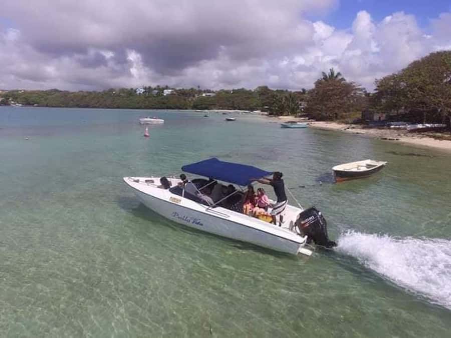 Ile aux Cerfs Speedboat Trip & Transport: Private or Shared - Grand River South East Waterfall: the nature bonus on the way