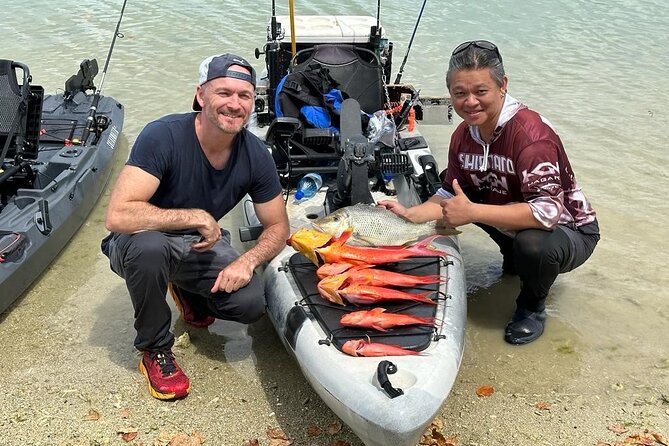 Kayak Fishing in Mauritius - Fishing Gear and Lures: How to use what’s provided