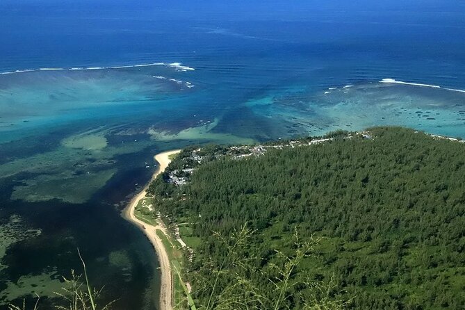 Le Morne Brabant Hike A Journey Through History - Halfway viewpoint: when the Indian Ocean comes into focus