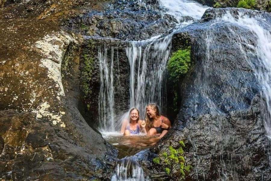 Mauritius: 7 Waterfalls Hike with Lunch and Hotel Transfers - The Water Stops: Pools, Natural Massage, and the Tall Drop Moment