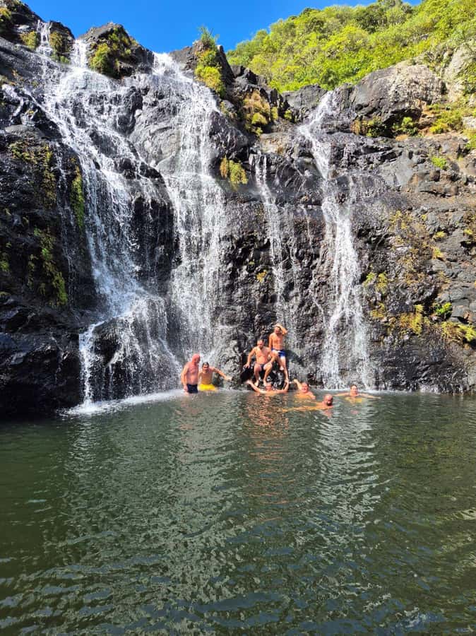 Mauritius-7 waterfalls short loop - How Guides Improve the Experience, Not Just the Route