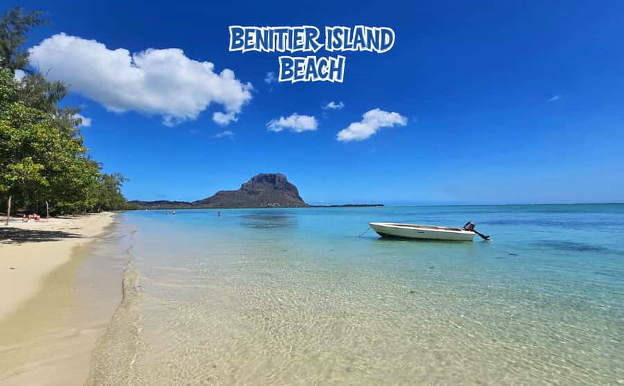 Mauritius: Benitier Island - Swim Dolphins - Speedboat & BBQ - The iconic photo route: Crystal Rock and Le Morne Brabant scenery