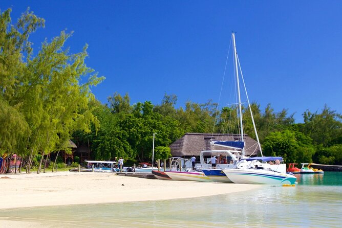 Mauritius: Catamaran Cruise to Ile Aux Cerfs with BBQ Lunch - Cascade Diamamouve waterfall: the view, the timing, and the monkeys