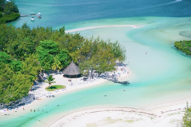 Mauritius: Catamaran Cruise to Ile Aux Cerfs with BBQ Lunch - Île aux Cerfs: white sand lagoon time plus the craft market