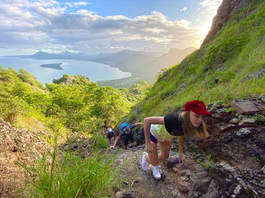 Mauritius: Le Morne Mountain UNESCO Eco Hike - How Bryn turns a scramble into a skill you can manage