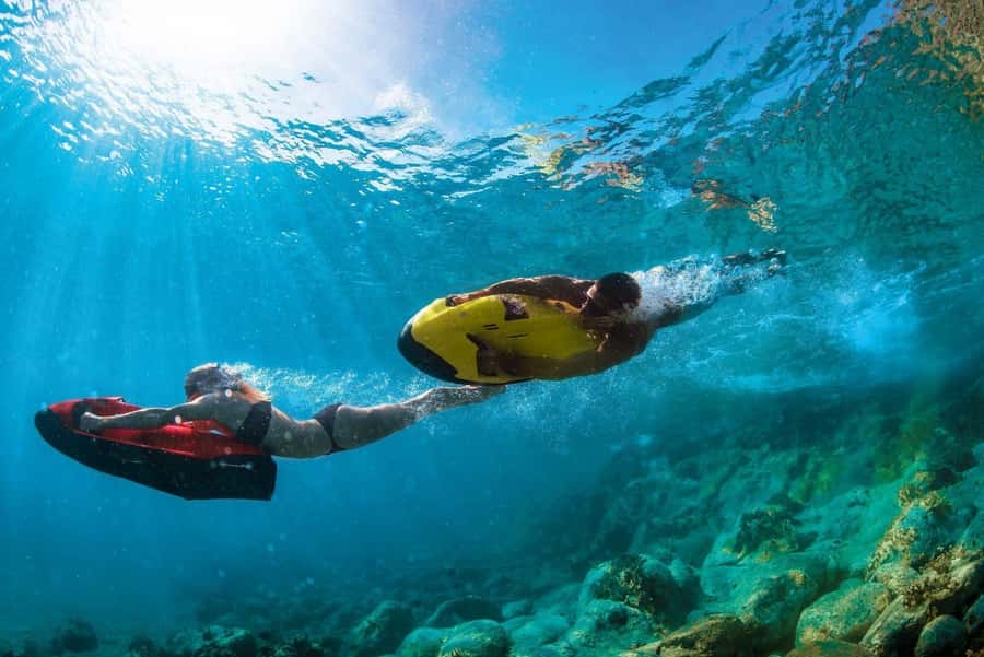 Mauritius: Seabob Diving Experience - Glass-bottom boat views in Grand Baie: the easy confidence-builder