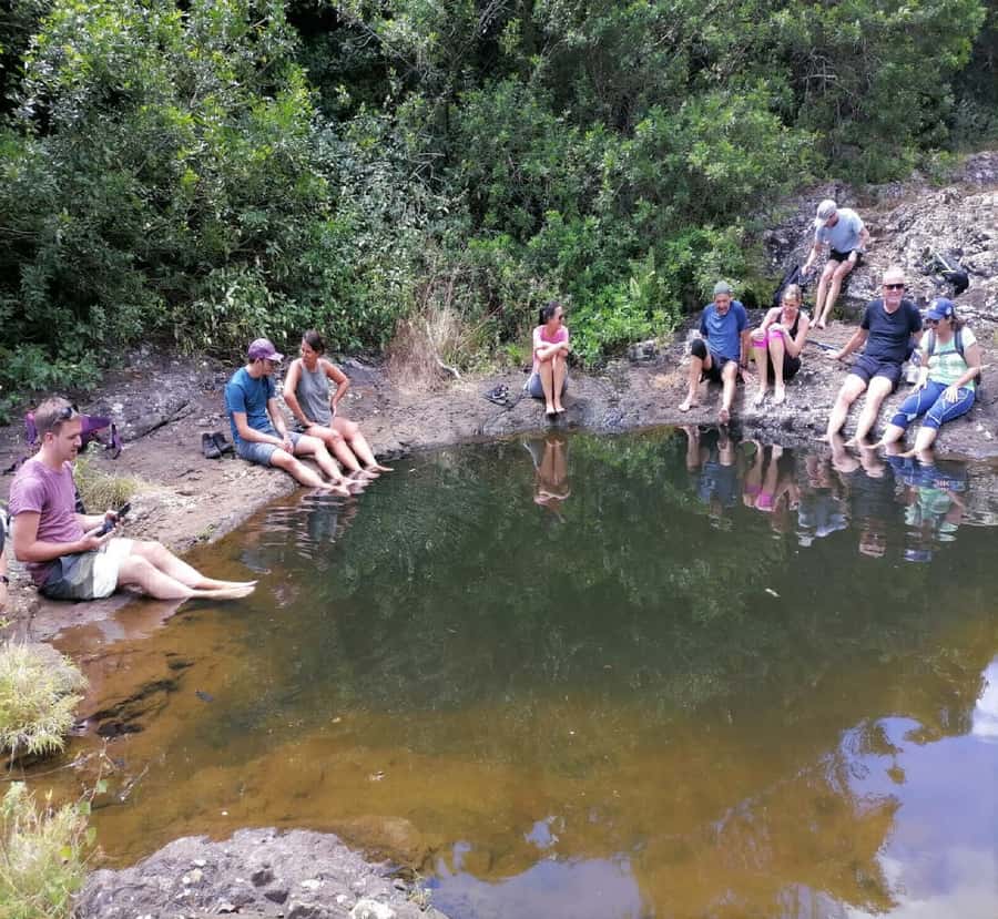 Mauritius: Tamarind Falls Guided Hike with Swim and Lunch - Waterfall one to the lunch break: keep energy for the return