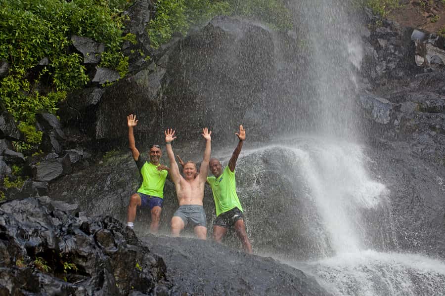 Mauritius: The Iconic Waterfalls hike + Mauritian picnic - The 3-hour jungle trek, built around four falls