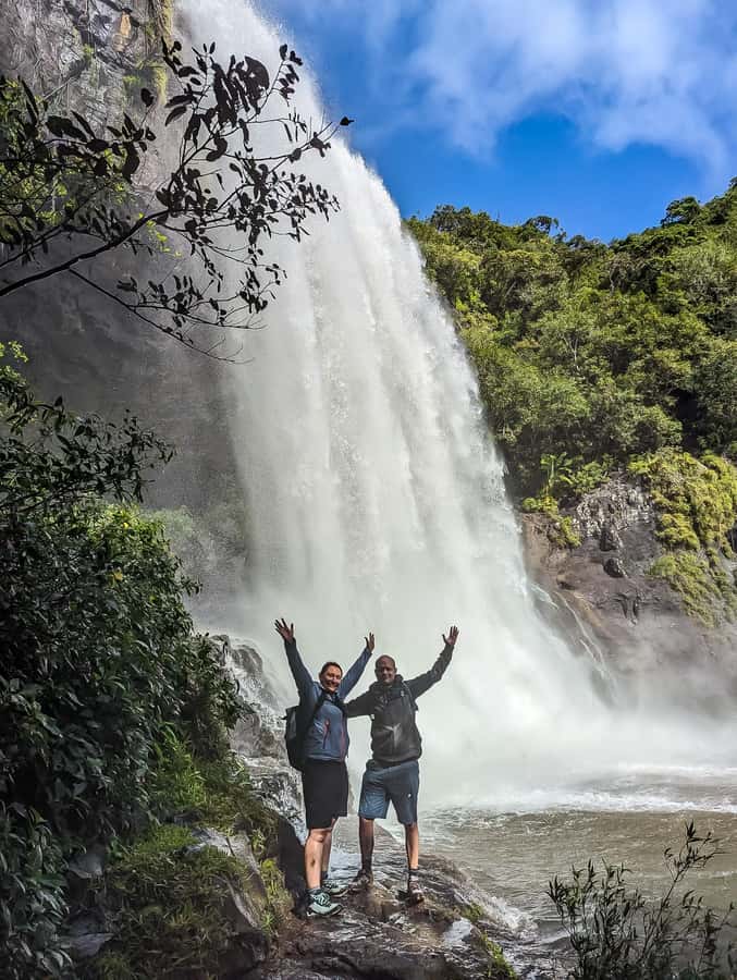 Mauritius: The Iconic Waterfalls hike + Mauritian picnic - What the waterfall route feels like on the ground