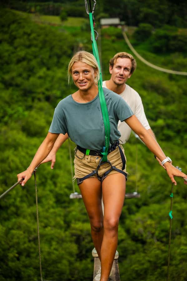 Mauritius: Vallé Advenature Park, Nepalese Bridge - Zipline photo upgrades and camera options at the park