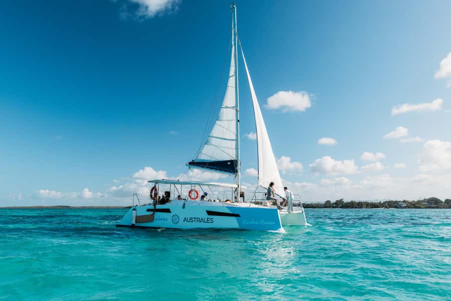 North East of Mauritius: Catamaran Cruise w/ BBQ Lunch - Bernaches Island afternoon, beach walking, and lagoon exploring