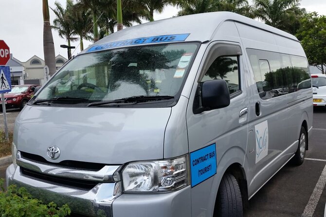 Private Airport Transfer in Mauritius - A minivan built for people and suitcases