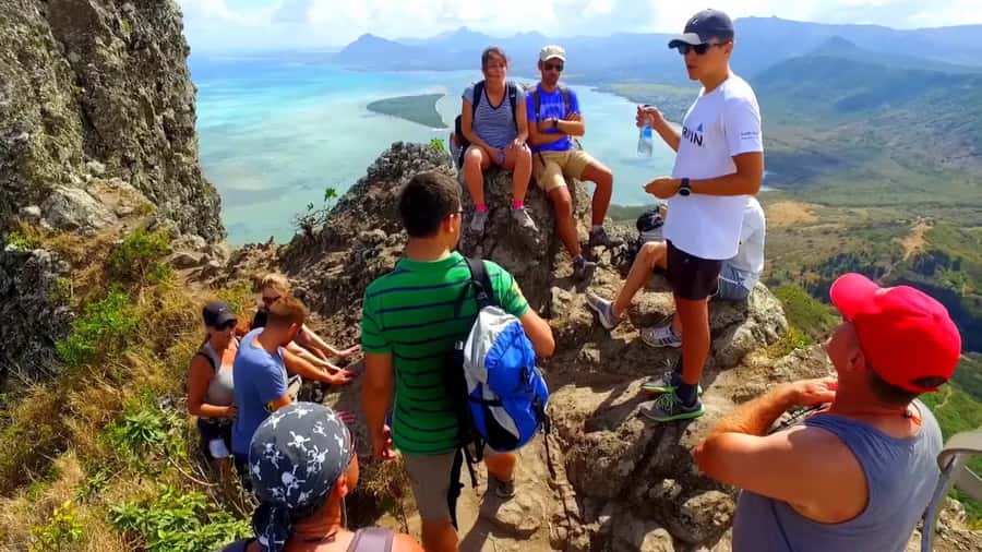 PRIVATE LeMorne Mountain Picturesque Hike-UNESCO Recognised - The best part: views that appear little by little