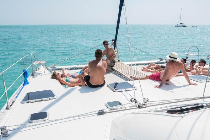 Sailing Catamaran Cruises - Seafood BBQ Lunch and the Open Bar Rhythm