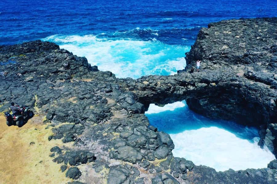 South Of Mauritius Quadbike and Snorkeling Blue Bay - Lunch at the restaurant: keeping energy steady for snorkeling