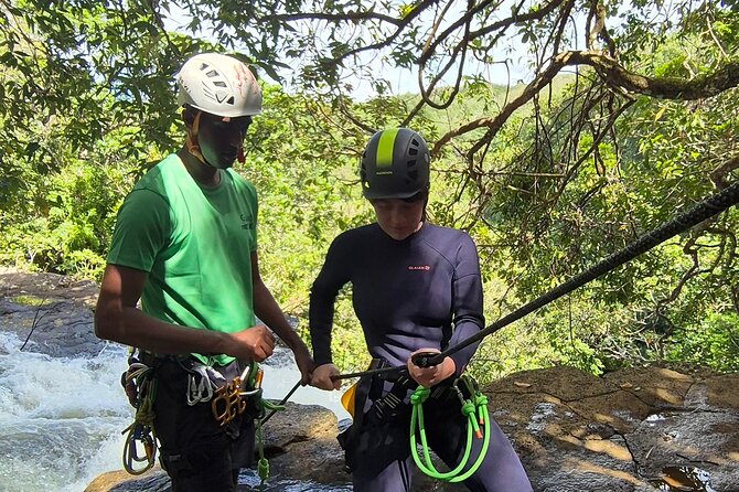 Tamarind Falls Abseiling - Safety and fitness: what to expect during the rope work