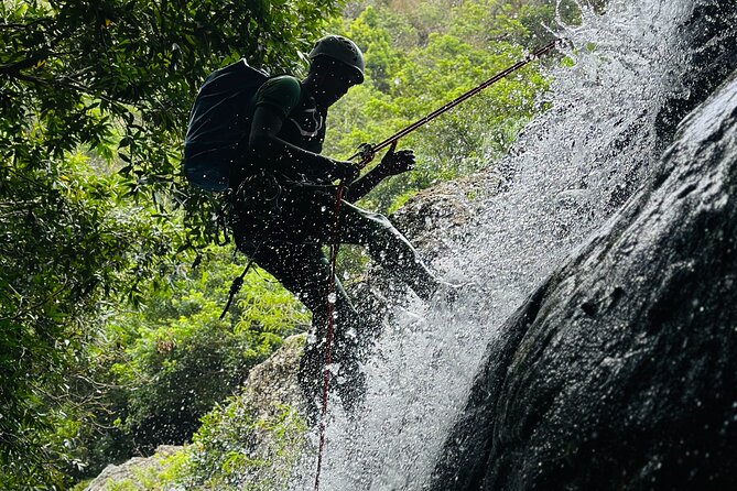 Tamarind Falls Abseiling - Abseiling heights, what those numbers mean for you