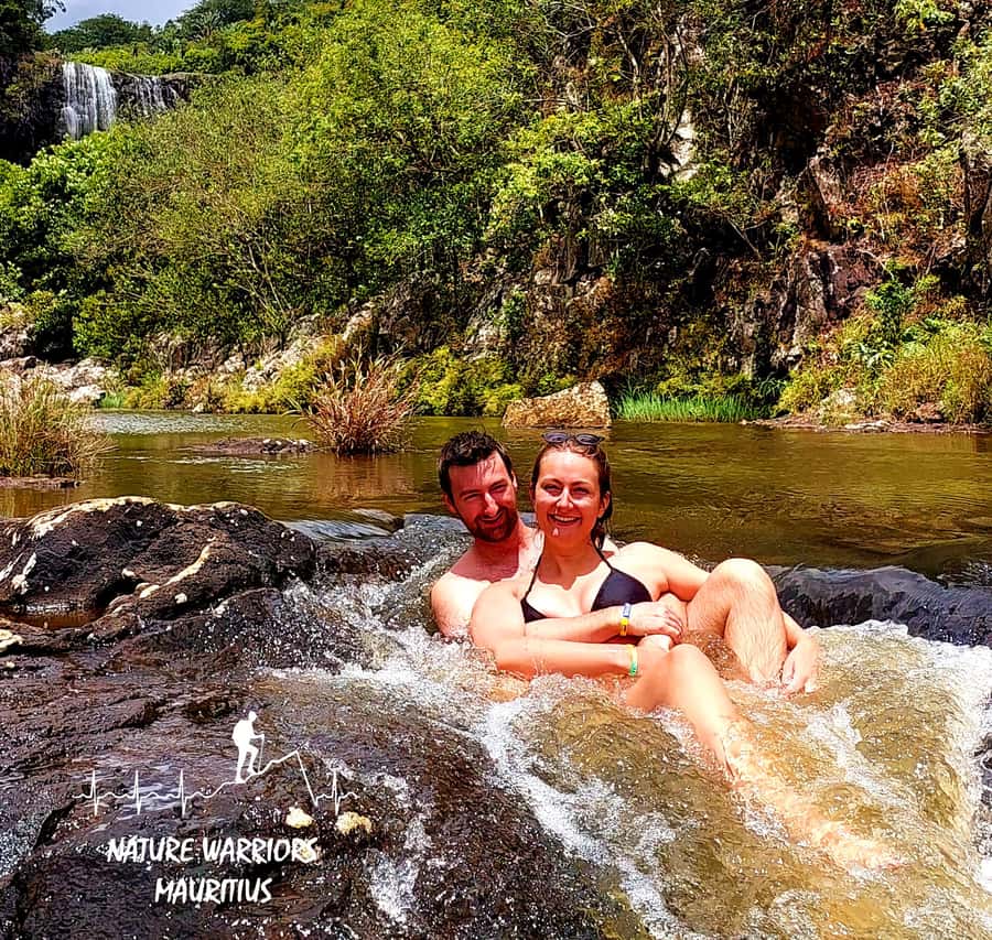 Vacoas-Phoenix: Private Hiking Tour to Tamarind Falls - The canyon descent: four waterfalls and real pool time