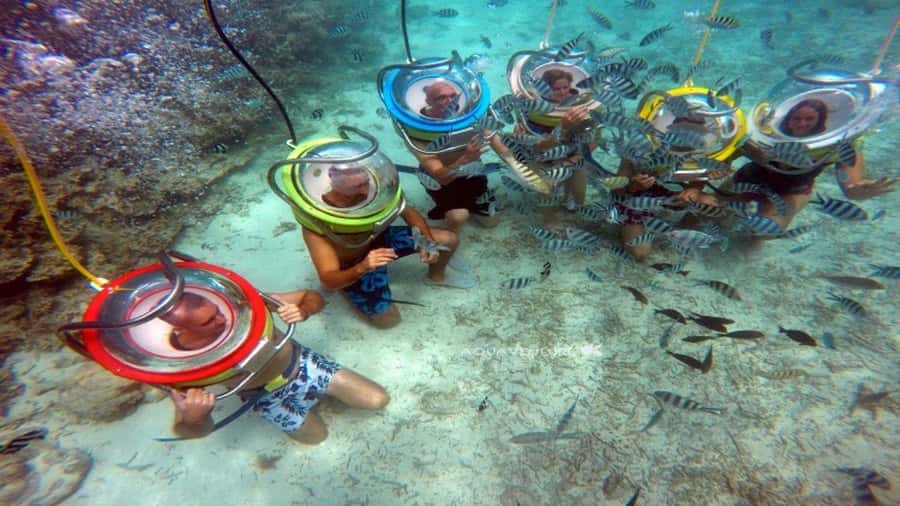 Walking under the sea in Mauritius with transfer - Who this Mauritius sea walk fits best